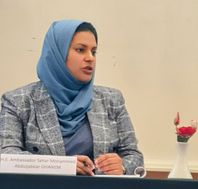Jemens ambassadör Sahar Mohammed Abduljabbar Ghanem