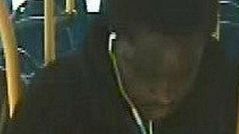 [Image of man sought following incident on route 410 bus]