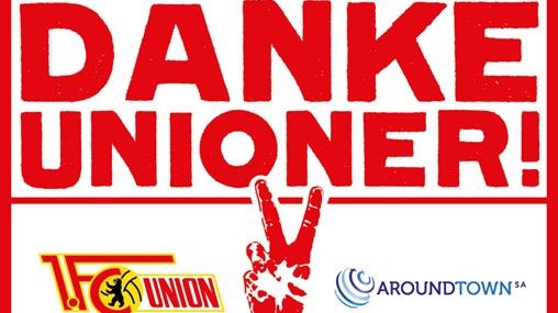 Aroundtown gratuliert dem 1. FC Union Berlin #dankeunioner (Quelle/Urheber: 1. FC Union Berlin)