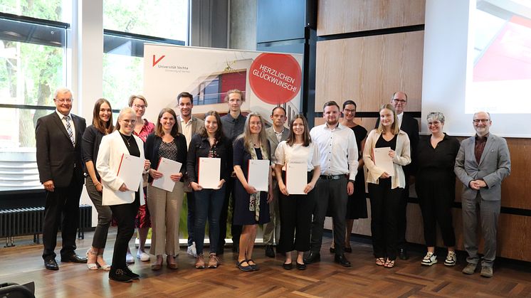 Festakt | Universitätsgesellschaft Vechta vergibt Förderpreise 2022 für herausragende Abschlussarbeiten