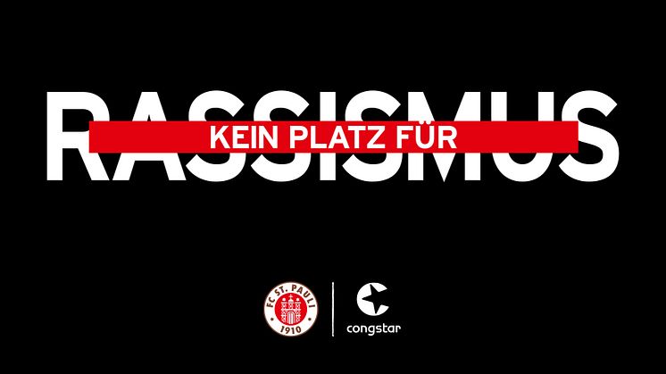 „Kein Platz für Rassismus“: congstar und FC St. Pauli setzen erneut Zeichen