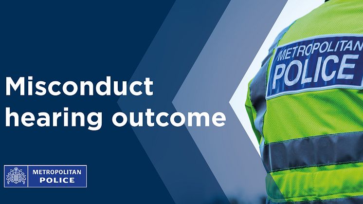 Special Constable dismissed without notice after conviction for sending indecent communication