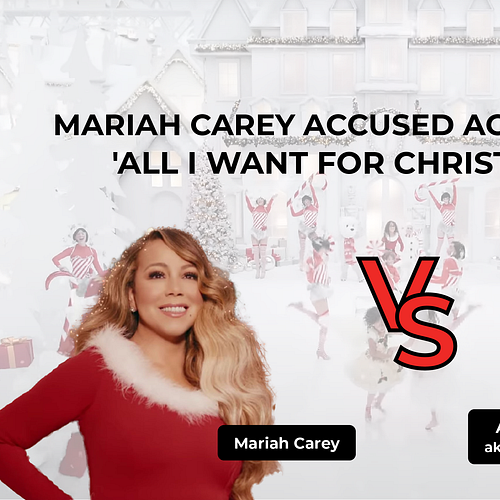 Mariah Carey accused again of copying 'All I Want for Christmas Is You'