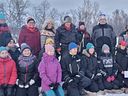 Deltakerne på Kautokeino seminar i regi av prosjektet IceServices (Foto: Signe Helander).