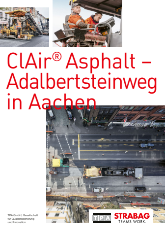 ClAir® Asphalt – Adalbertsteinweg in Aachen
