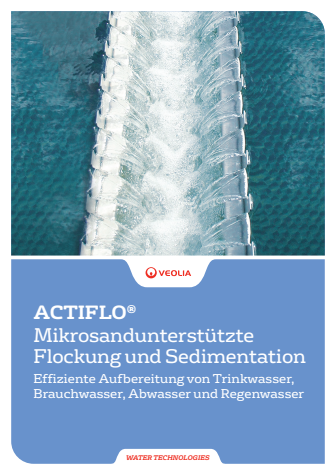 ACTIFLO® Mikrosandunterstützte Flockung und Sedimentation