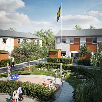 Hovås Herrgårdsväg - Nya radhus och lägenheter