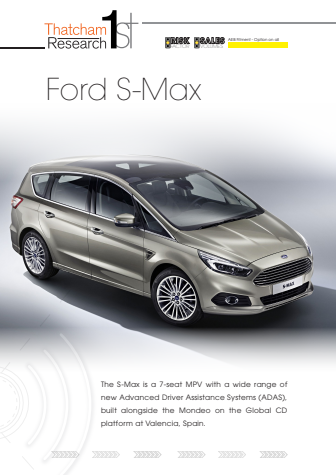 Thatcham 1st : Ford S-Max
