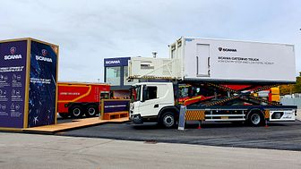 Scania auf der Inter Airport Europe 2019