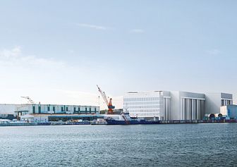ZÜBLIN, Schiffbauhalle thyssenkrupp Marine Systems, Kiel