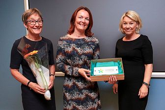 Næringsminister Monica Mæland delte ut remerket for bærekraftig reisemål til Trysil