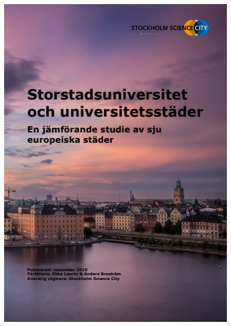 Ny fakta om Stockholm som universitetsstad