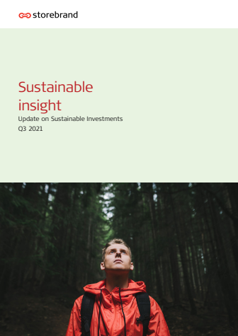 Sustainability Report Q3 2021