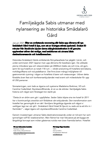 Pressmeddelande - Smådalarö Gård Hotell och Spa 20210127.pdf