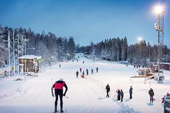 Vintersport på Billingen