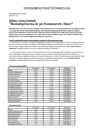 Mäklare i Västra Götaland: ”Bostadspriserna är på frammarsch i länet”