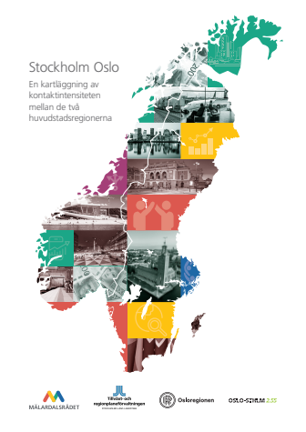 Stockholm-Oslo: En kartläggning av kontaktintensiteten mellan de två huvudstadsregionerna