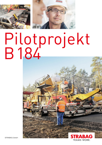 STRABAG: Pilotprojekt  B 184