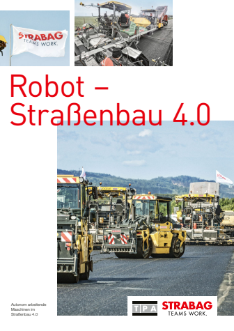 STRABAG / TPA:  Forschungsprojekt "Robot - Straßenbau 4.0"