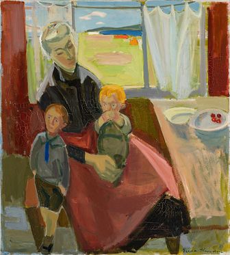 Gerda Knudsen: Ved vinduet (1939)