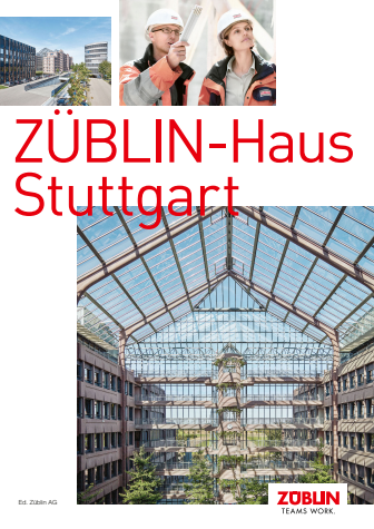 ZÜBLIN-Haus Stuttgart Broschüre 2021
