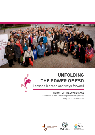 Omforma lärandet med ESD: Ny rapport om lärande för hållbar utveckling