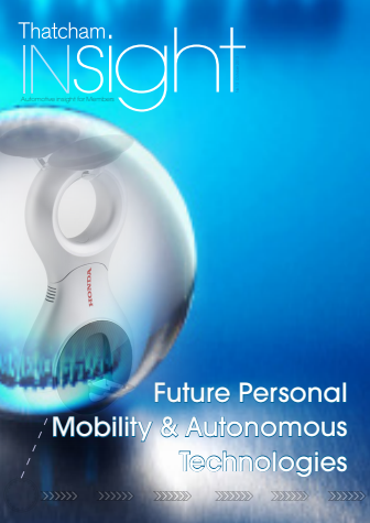 Future Personal Mobility & Autonomous Technologies