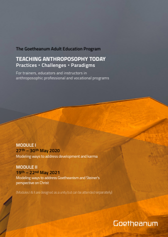 Goetheanum Adult Education Program Flyer