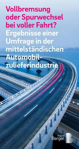 Roland Berger Studie: Deutsche mittelständische Automobilzulieferer