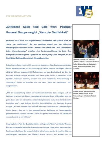 Paulaner fördert Nachbarschaftsprojekte in München mit knapp 80.000 Euro