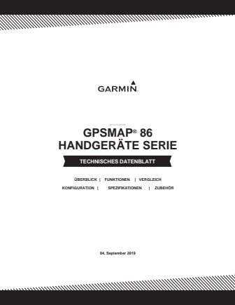 Datenblatt GPSMAP 86s_86i