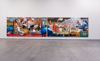 Installation view: Nicole Eisenman - Giant Without a Body. (c) Astrup Fearnley Museet / Photo: Christian Øen