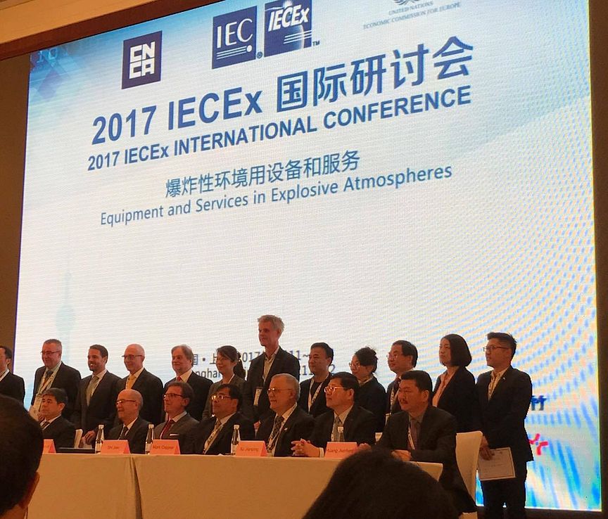 2017 IECEx International Conference, Shanghai.