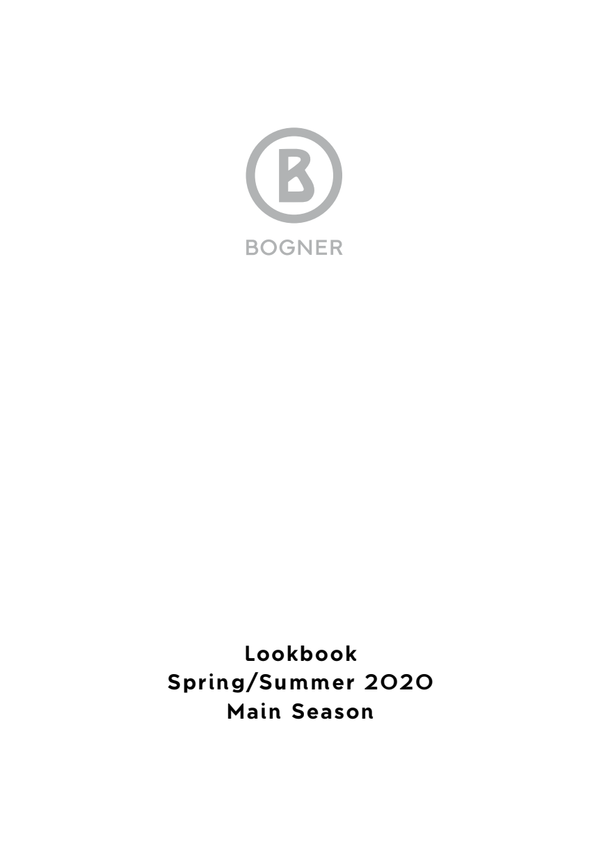 Bogner Lookbook Summer2020