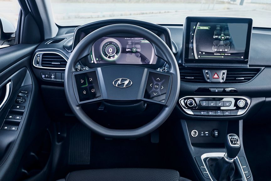 Hyundais virtuelle cockpit. Foto: Hyundai