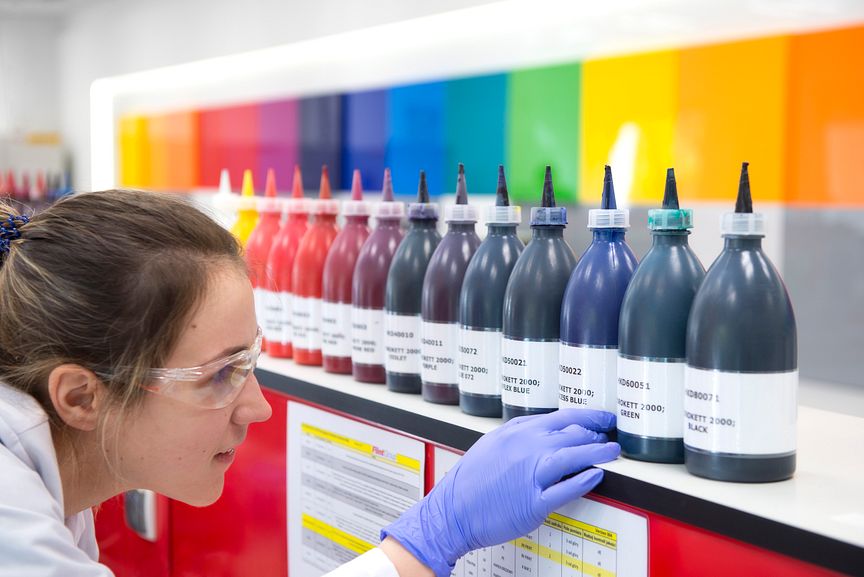 Flint Group lab colors | OPTIWARE an Aptean Company