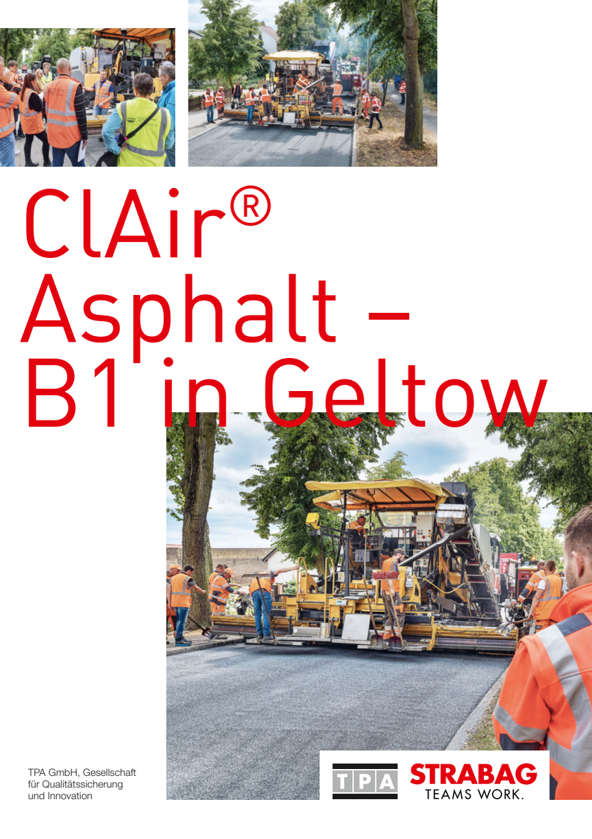 ClAir® Asphalt – B 1 in Geltow