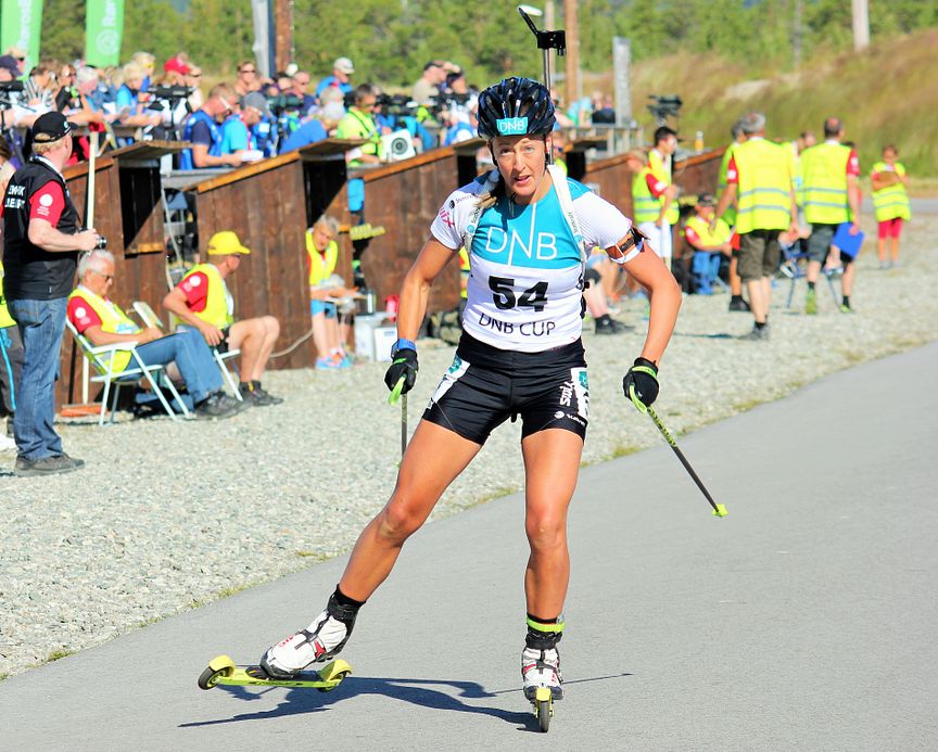NM rulleskiskyting 2015 sprint Fanny Horn Birkeland