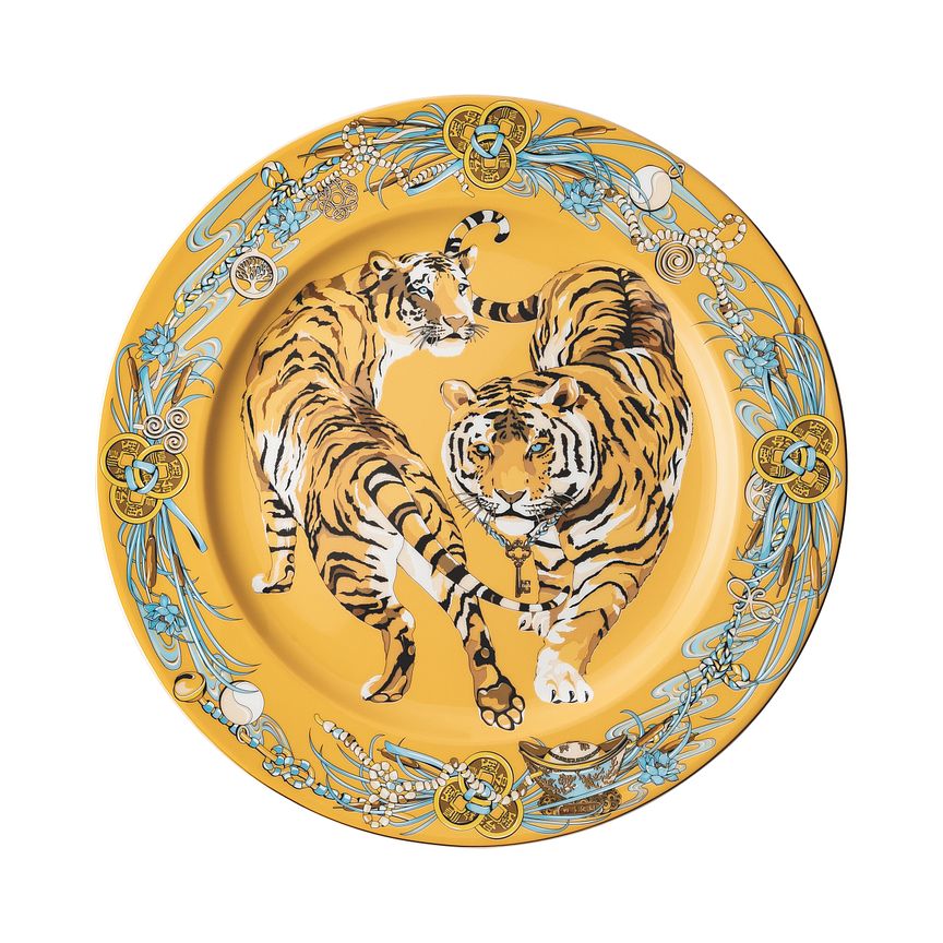ROS_Zodiac_2022_Year_of_the_Tiger_Service_plate_Wall_plate_30_cm