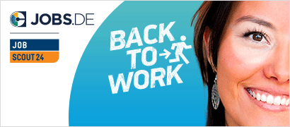 Banner-Motiv Jobs.de "Back to Work"-Kampagne