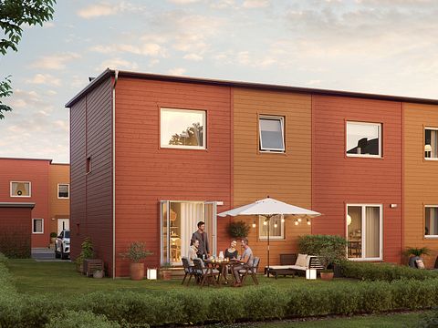BoKlok startar försäljningen av 20 nya radhus i Gunsta 