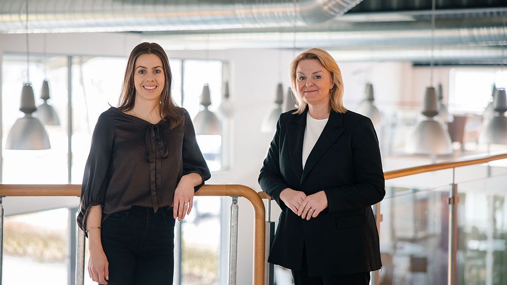 Louise Lindberg, produktutvecklingschef och Maria Ericsson, vd på specialistbolaget Kontek.