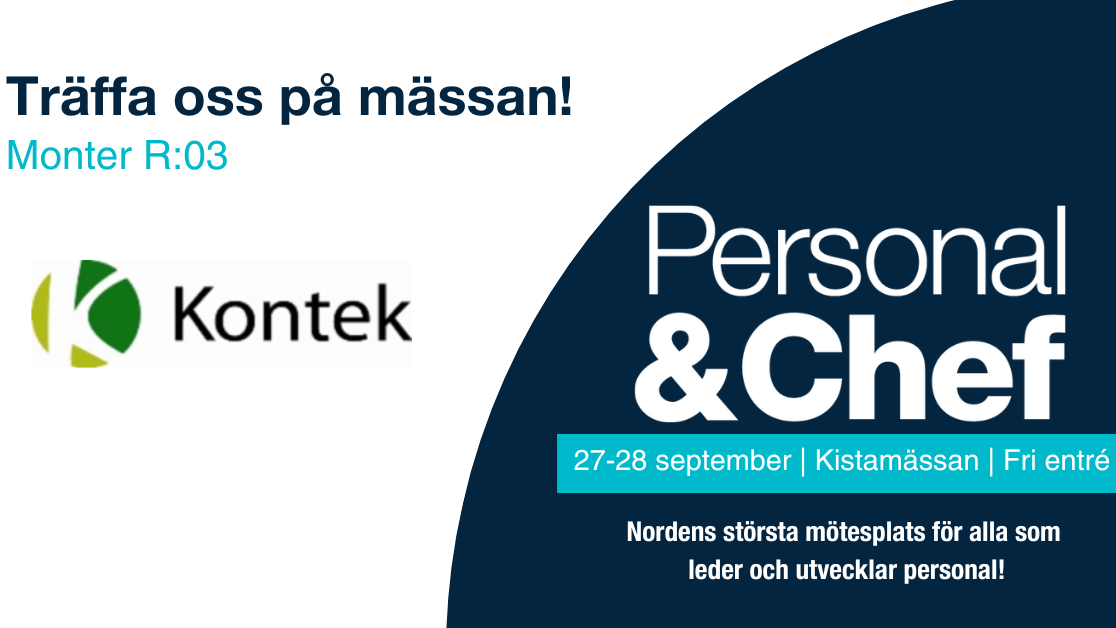 Den 27-28 september är det äntligen dags för Nordens största mötesplats för HR-proffs, chefer och ledare - Personal & Chef-mässan på Kistamässan i Stockholm.