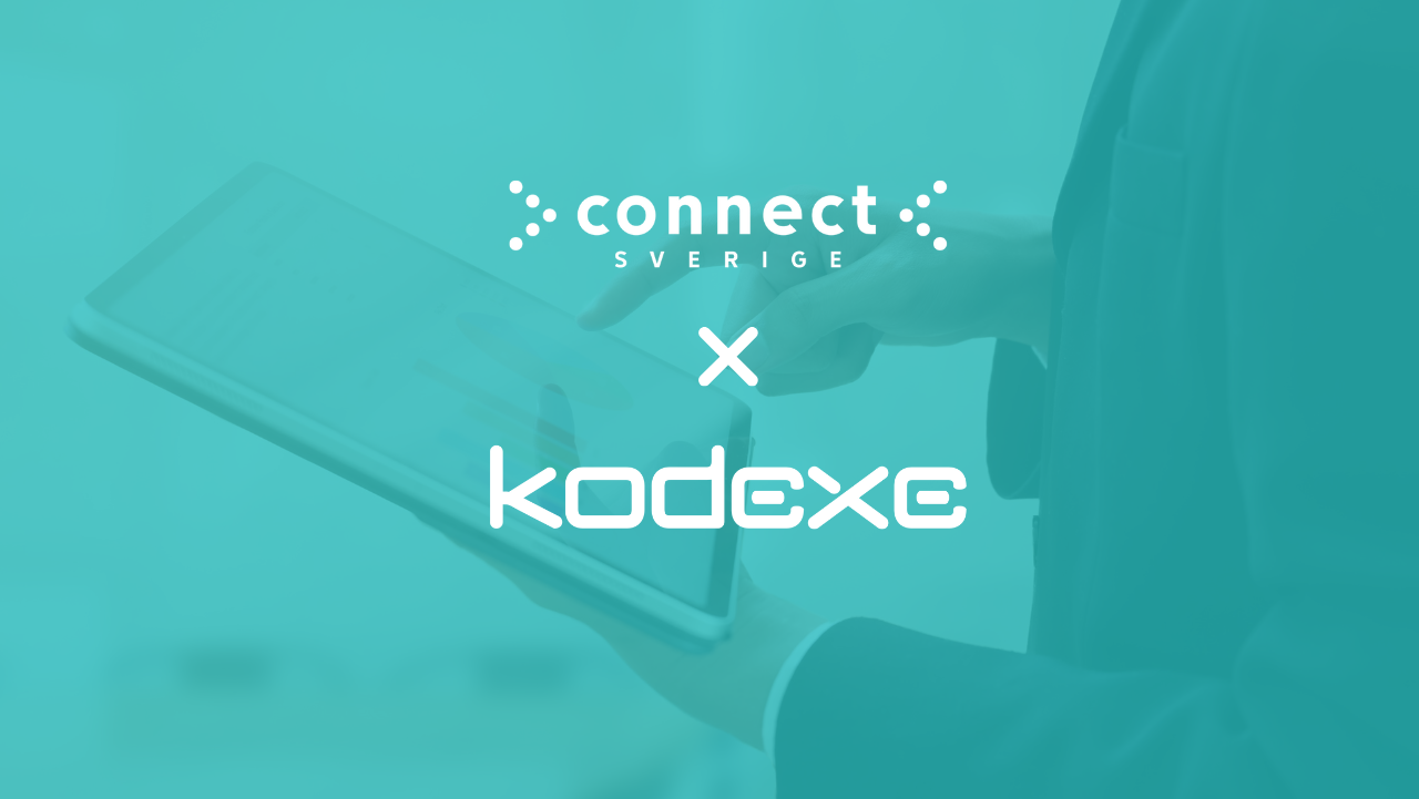 Kodexe är proffs på digital transformation och kommer tillföra mycket värde till Connects nätverk och startups.