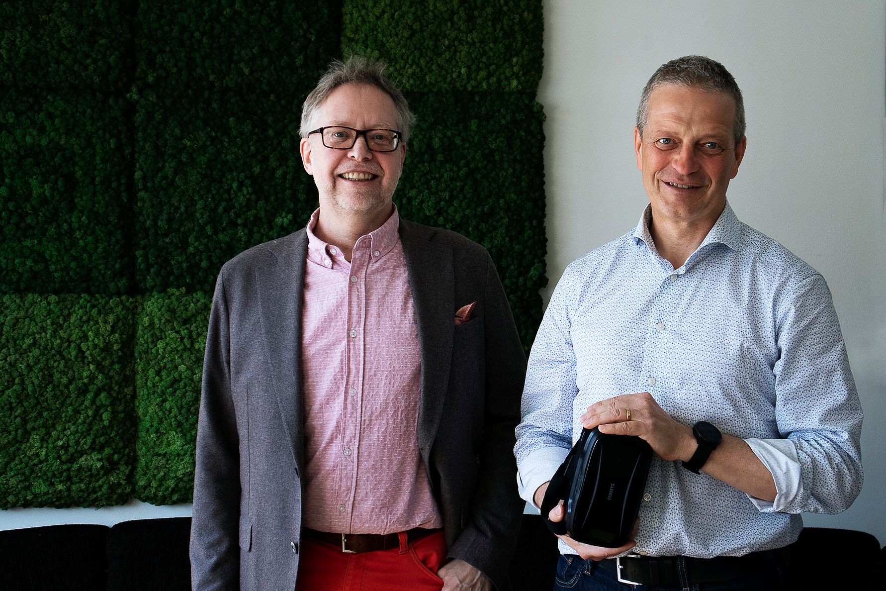 Peter Carlsson och Michael Malmqvist tar hälsoinnovation till marknaden.