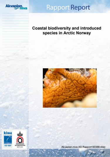 Akvaplan-niva Report: Coastal biodiversity and introduced species in Arctic Norway