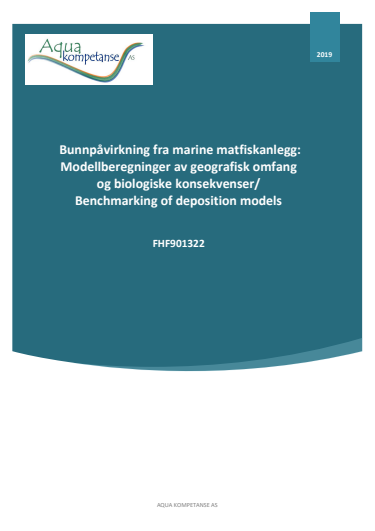 Rapport "Bunnpåvirkning fra marine matfiskanlegg"