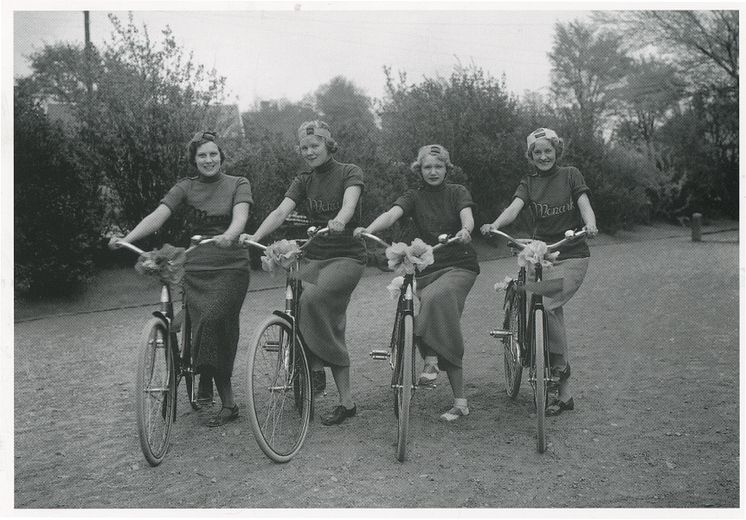 1935 Cykelns dag i Varberg