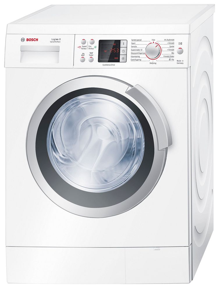 WAS 32464SN – Tystare och energisnålare tvättmaskin