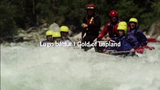 Lugn båttur i Gold of Lapland